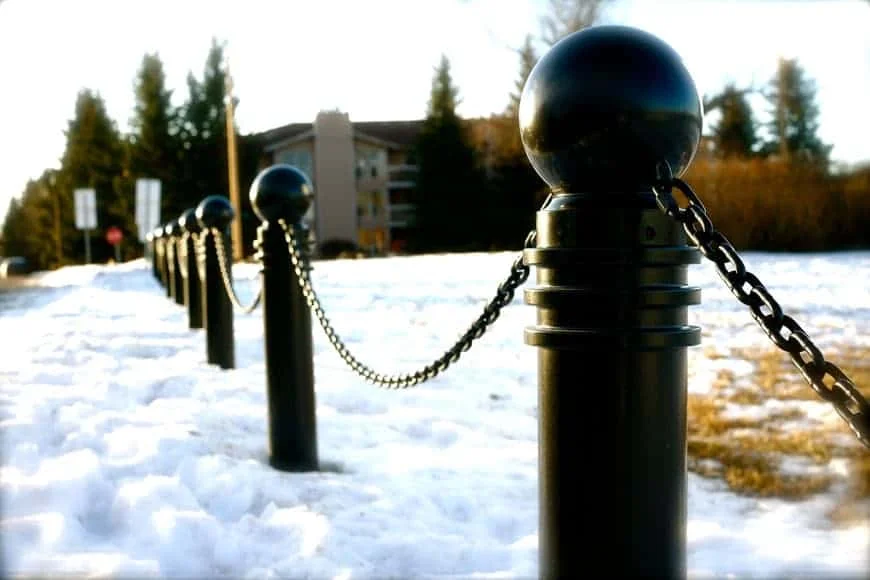 How To Use Bollards To Protect Home During Winter