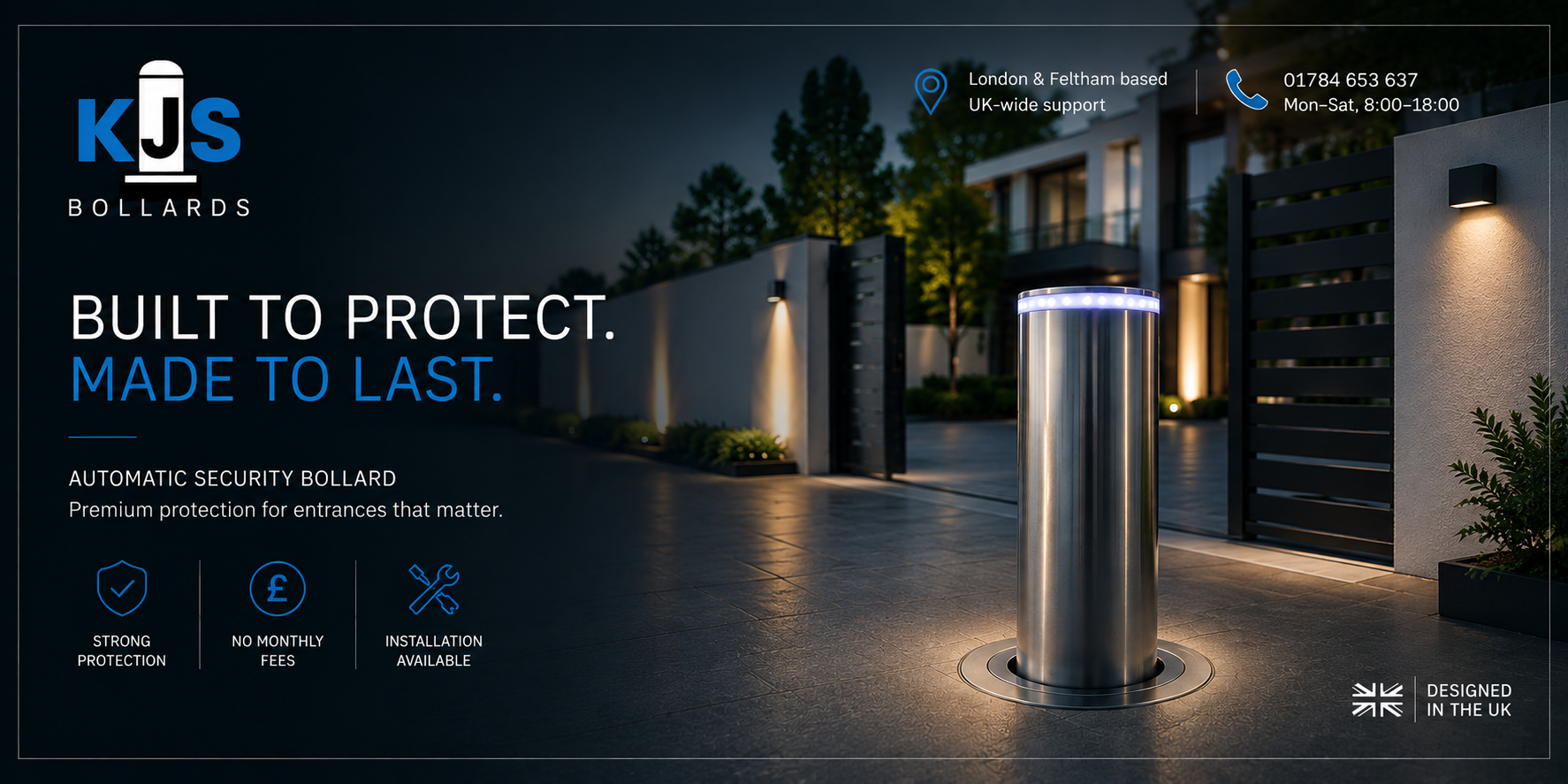 KJS Bollards built to protect and made to last